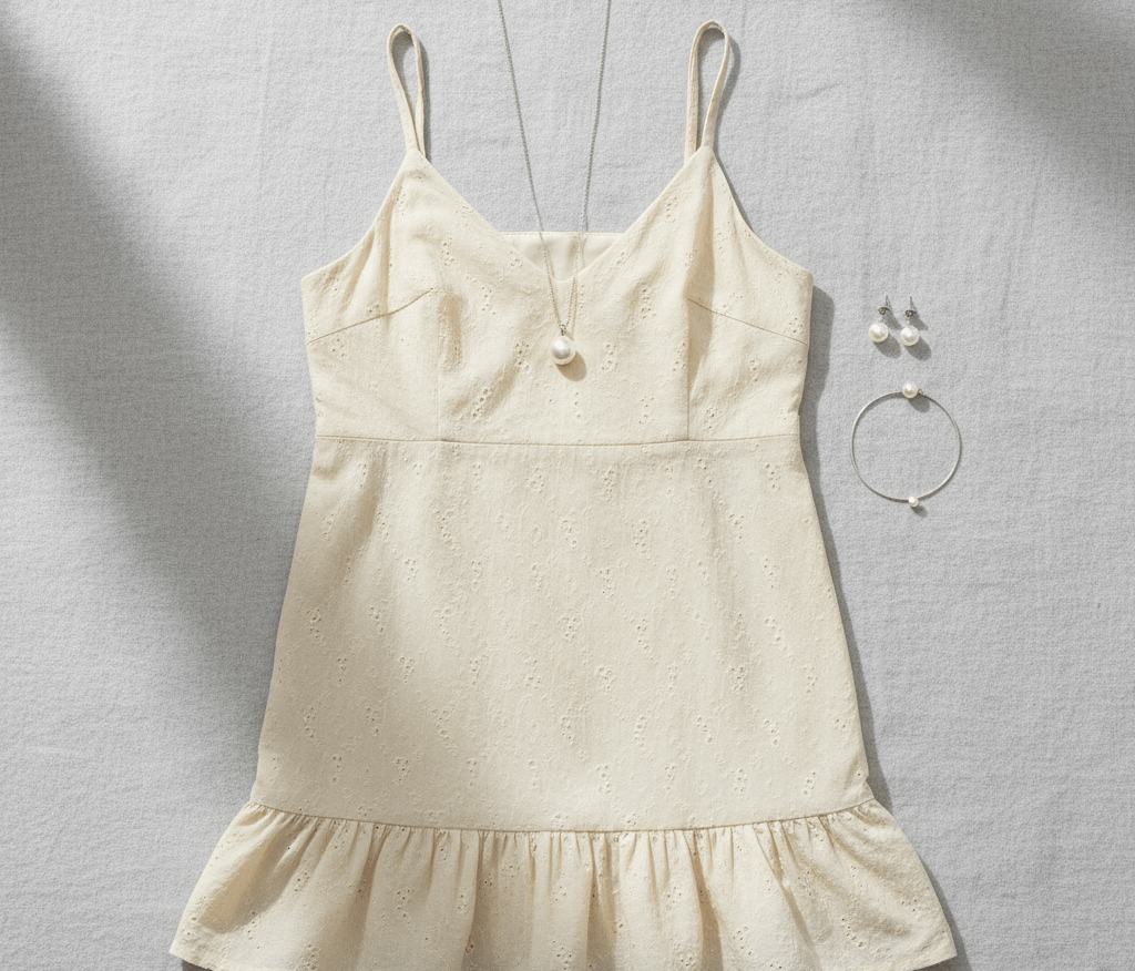 pearlsonly-blog-97-image-3-pearl - Casual στυλ φόρεμα με μαργαριτάρια - Κοσμήματα Μαργαριταριών - pearlsonly