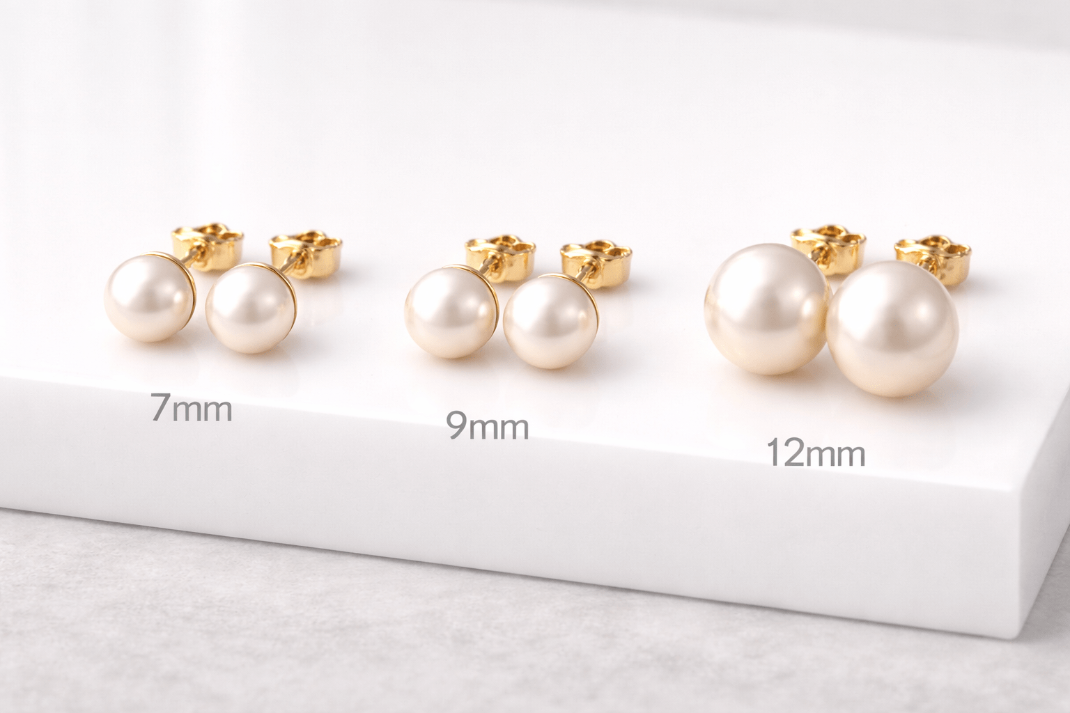 pearlsonly-blog-99-image-4-pearl - Επιλογή μεγέθους μαργαριταριού για κοσμήματα χρυσά σκουλαρίκια με μαργαριτάρια - Κοσμήματα με μαργαριτάρια - pearlsonly
