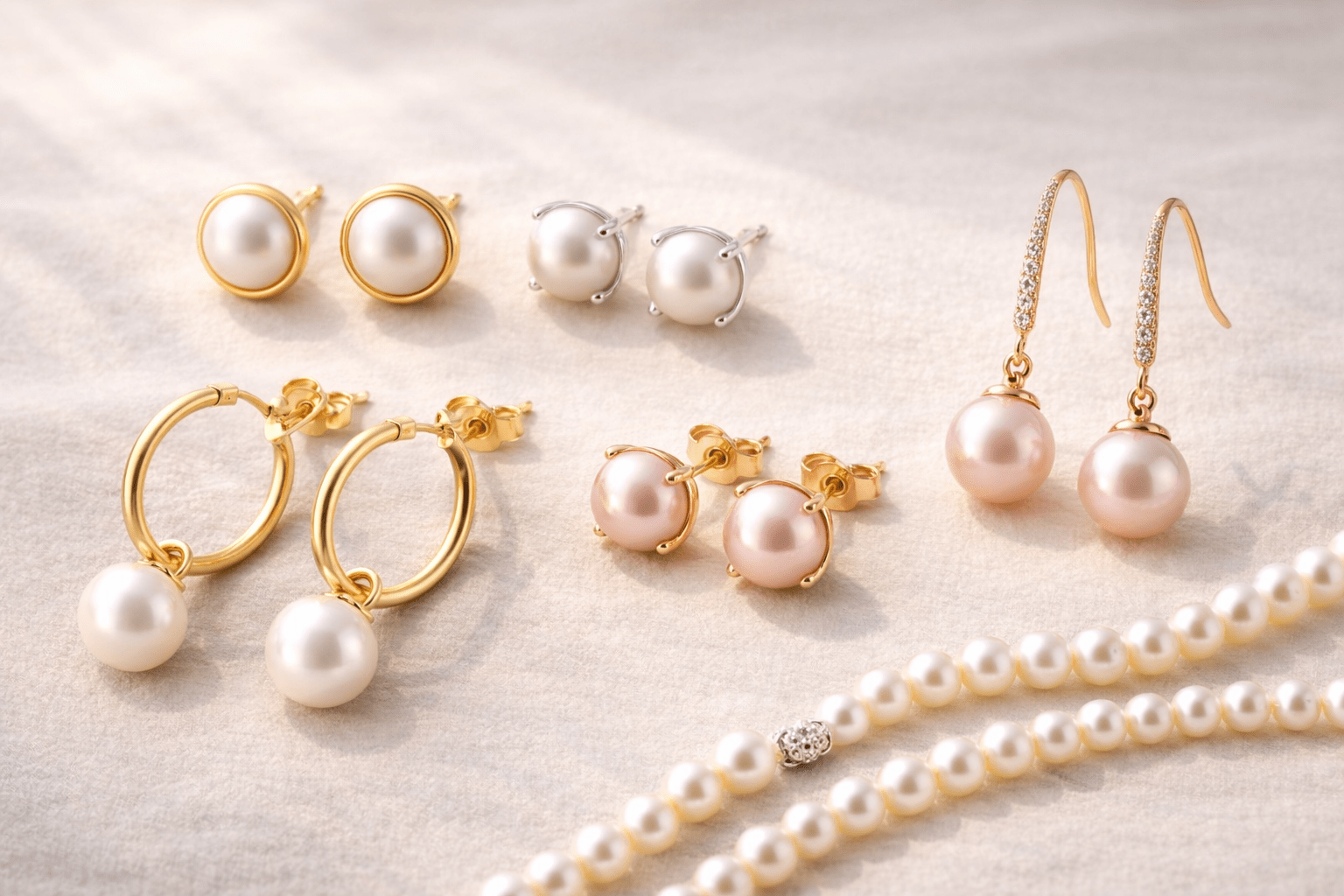 pearlsonly-blog-99-image-9-pearl - Συντονισμός τύπων χρυσού στη συλλογή μαργαριταριών σου - Κοσμήματα με μαργαριτάρια - pearlsonly