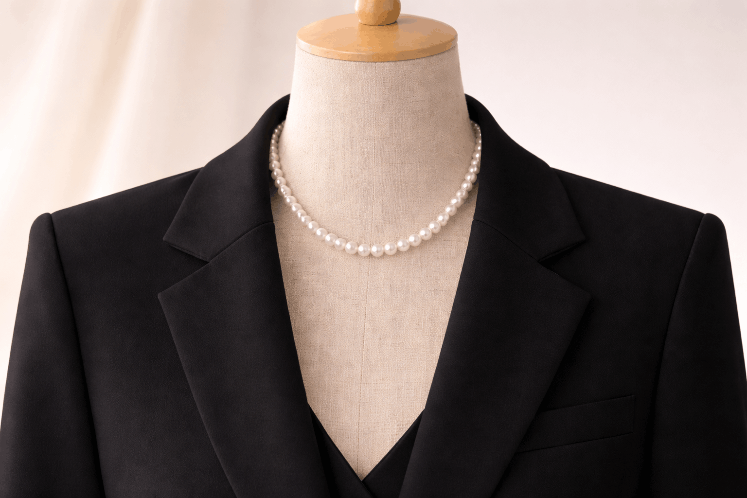 pearlsonly-blog-113-image-3-pearl - Μαύρο blazer – πώς να το στιλιάρεις με κολιέ από μαργαριτάρια - Κοσμήματα με μαργαριτάρια - pearlsonly