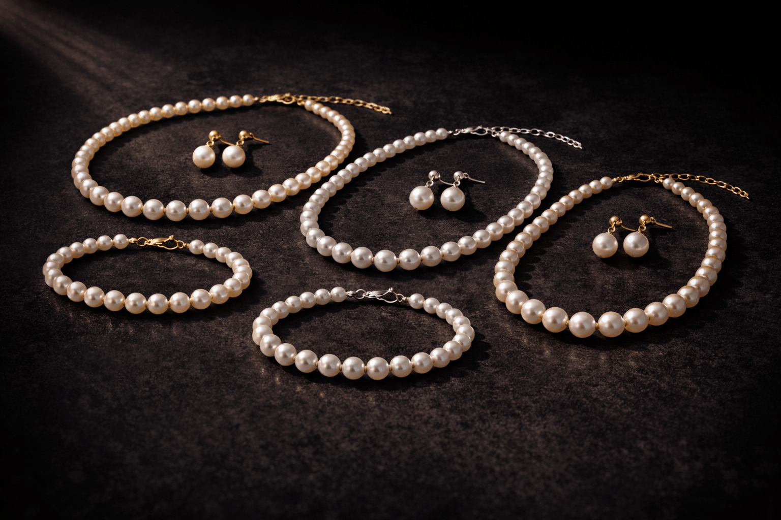 pearlsonly-blog-126-image-5-pearl - Χρυσές βάσεις στο σετ μαργαριταριών για νύφη - Κοσμήματα με Μαργαριτάρια - pearlsonly