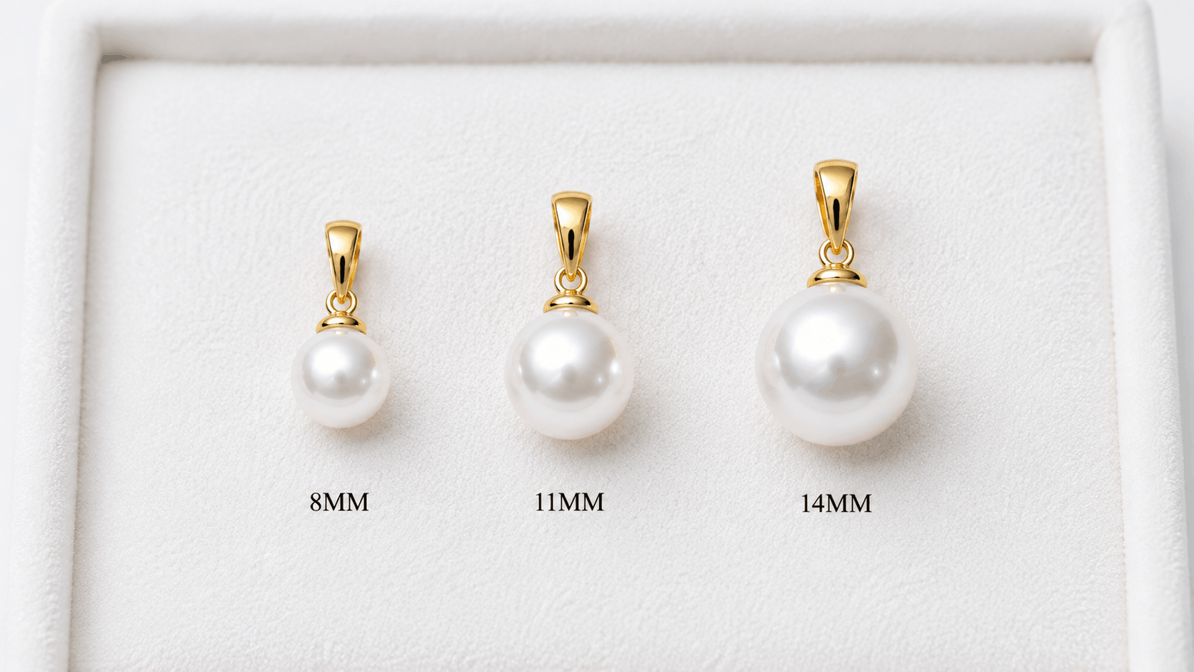 02. Freshwater Cultured Pearl Pendant — Μεγέθη και τι σημαίνουν